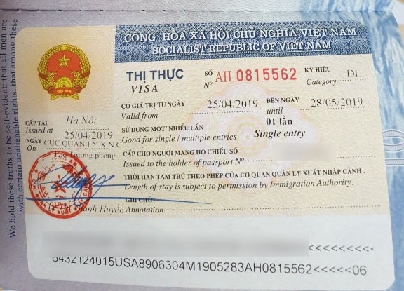 Điều kiện để được gia hạn thị thực Việt Nam