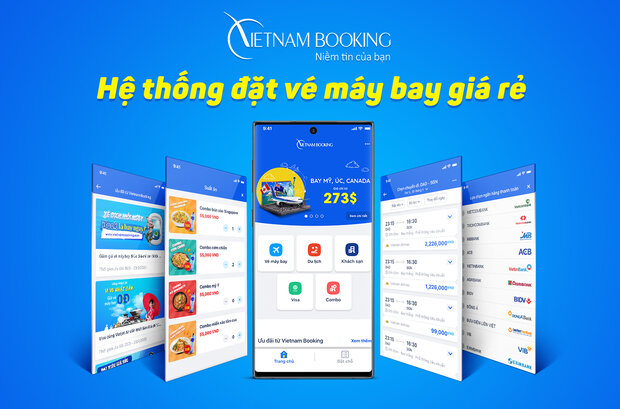Hệ thống đặt vé Vietnam Booking